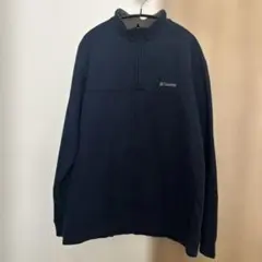 Columbia ハーフジップスウェット L