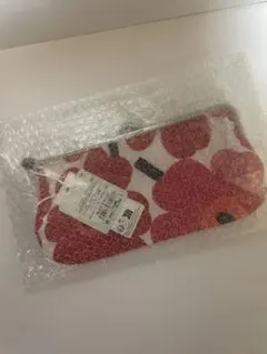 Marimekko がま口ポーチ ウニッコ レッドのサムネイル