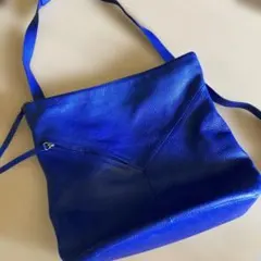 イヴ3日~5日休みます‼️‼️ トート　2way ガマ口　ブルー　青 イヴ3日~5日休みます様 専用‼️‼️ トート 2way ガマ口 ブルー 青