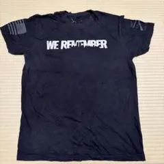 WE REMEMBER Tシャツ ブラック 半袖