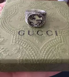 GUCCI シルバーリング　19号