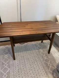 ウニコ！美品！SWELLA cafe table W1100 アカシア材 - メルカリ