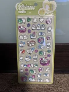 シマエナガ　ボンボンドロップシール