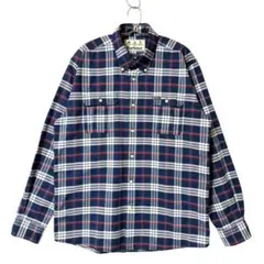 Barbour バブアー 3ワラント ボタンダウン チェックシャツ 長袖シャツのサムネイル