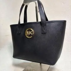 【美品✨】マイケルコース　 ハンドバッグ トートバッグ レザー 金具　ロゴ