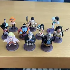 バンダイ　ワンピース　コレクション　王下七武海VS 全10種 食玩
