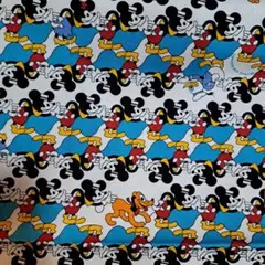 ミッキーマウス キャラクター柄 生地