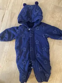 赤ちゃんの城　50-70 カバーオールジャンプスーツ✬