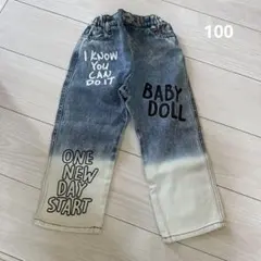 BABY DOLL デニム　100サイズ