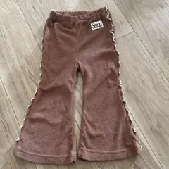 セモンアパートメント　PILE MELLOW FLARE PANTS 90サイズ