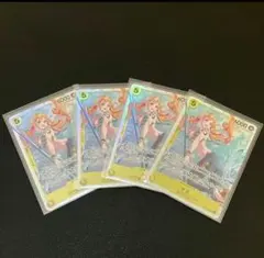 ナミ SR EB03-053 ヒロインズエディション ワンピースカード 4枚