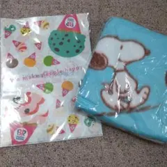 サーティワン　スヌーピーブランケット　クリアケース　福袋