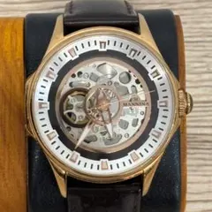 MANNINA マンニーナ 自動巻き 腕時計 スケルトン D1021