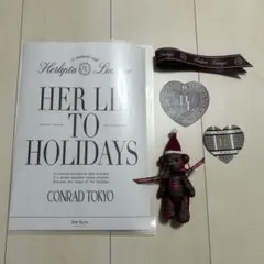 Herlipto コンラッド東京 アフタヌーンティー コンラッドベア