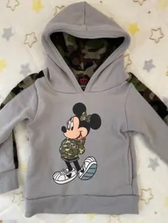 ベビードール ミニー パーカー トレーナー 迷彩 カモフラ柄