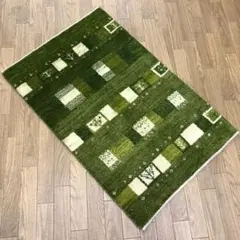 Y2953 ゾランヴァリギャッベ ウール100% 手織 ラグ 大判