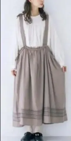 kazumiｘSm2/35th anniversary*前後着エプロンワンピース