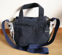 ハンドメイド　レディース　帆布　トート　ショルダー２WAYバック　オリジナル