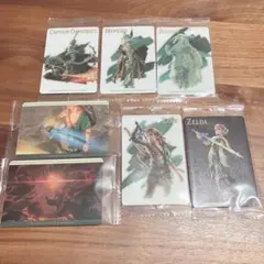 ゼルダの伝説 ティアーズオブザキングダム ツインウエハース×7