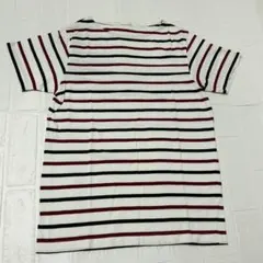 マルチボーダー 半袖Tシャツ ホワイト系 GUのサムネイル