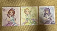 アイカツ！×プリパラ　THE　MOVIE　サインミニ色紙　アイカツ　プリパラ