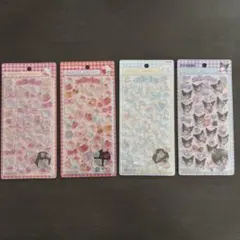 【即日発送】ボンボンドロップシール サンリオ 4種セット キティちゃん 正規品