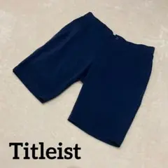 タイトリスト ゴルフ ハーフパンツ ショートパンツ ネイビー M ストレッチのサムネイル
