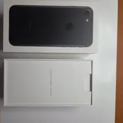 Apple iPhone 7 ブラック 箱