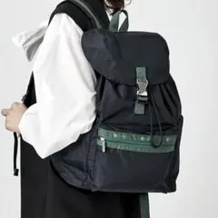 レスポートサック 神崎恵 コラボ リュック バックパック ディープネイビーのサムネイル