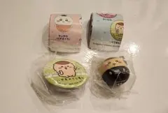 くら寿司　ちいかわ ビッくらポン　くりまんじゅう　缶バッジ　フィギュア　セット