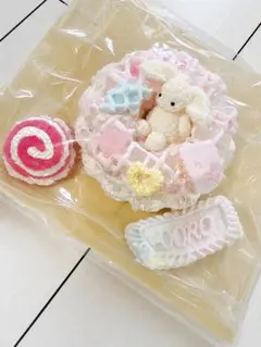 doro studioカラフルドーナツ オールスターケーキスクイーズ くま