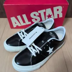 【US5.5】ワンスター　黒白　 　レザー one star