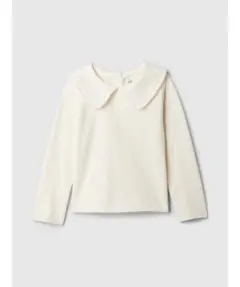 新品babyGap kids 襟付きトップス　ブラウス　長袖　カットソー　フリル