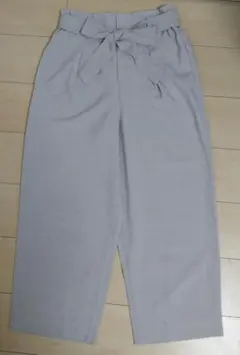 HK WORKS LONDON グレー ワイドパンツ