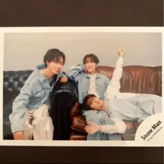 SnowManあべなべこじ　阿部亮平　渡辺翔太　向井康二　公式写真