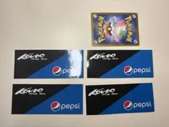 非売品 KONDO RACING PEPSI ステッカー4枚 SUPER GT