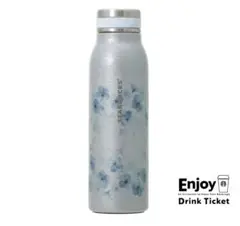 SAKURA2026ステンレスボトルグリッターエアリーブルー444ml 新品