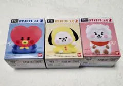 BT21 フレンズ2  ソフビ  TATA・CHIMMY・RJ  3種セット
