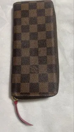 ゆ*う様 Louis Vuitton ダミエ アズール 長財布 レッド - メルカリ