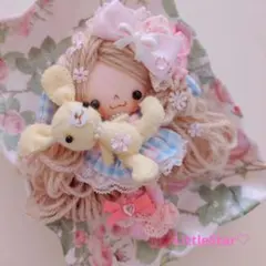 桜杏(らん)ちゃん♡ドール♡ドールチャーム♡ぬいぐるみ♡カントリードール