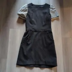 BORDERS at BALCONY ダークグレー ワンピースのサムネイル