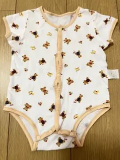 ミキハウス　クマとおもちゃ　ボディシャツ