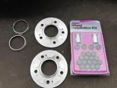 【あわあわあわ様専用】デリカD5　CV5W初期型　ホイルナット＋スペーサー