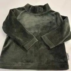 ダークグリーン ハイネック フリーストップス size 80