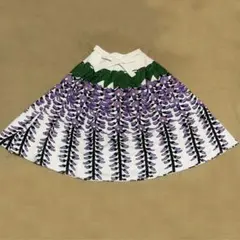 Merlot スカート 葉　藤 フレア　藤棚のサムネイル