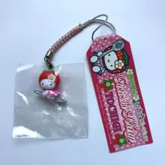 ☆値下げ☆ご当地キティ いちご 抱きつきバージョン ストラップ 栃木