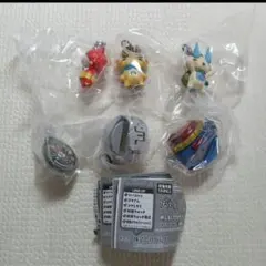 【17-1】妖怪ウォッチ めじるしアクセサリー 全6種　6個セット　コンプリート