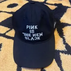 フラグメントPINK IS THE NEW BLACK キャップ ブラック