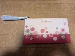 MICHAEL KORS 花柄ポーチ　クラッチバッグ