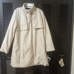 LLサイズ　raymayers ベージュ ダウンジャケット フード付き